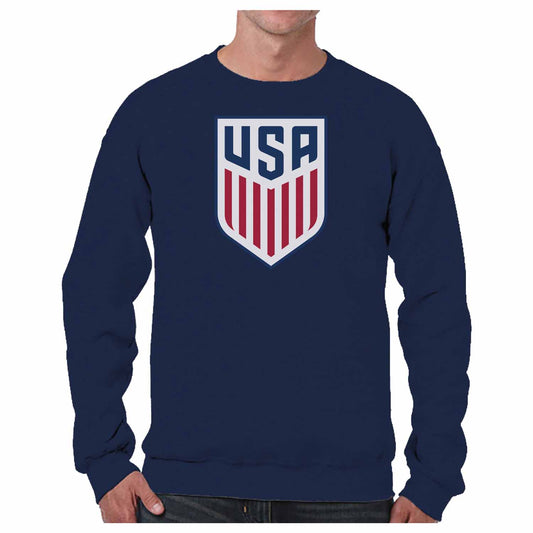 USA National Team USA National Team The Victory Officially Licensed Unisex Adult US Men's National Soccer Team Gameday Logo Crewneck Sweatshirt