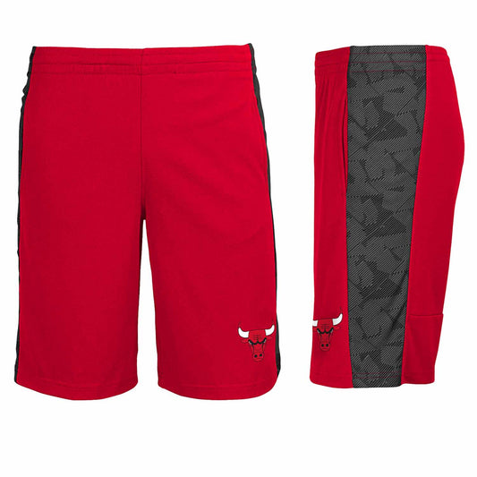 Chicago Bulls  Youth NBA Performance Shooter Shorts  - Red