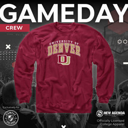 Denver Pioneers Adult Arch & Logo Soft Style Gameday Crewneck Sweatshirt
