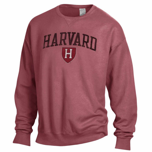 Harvard Crimson Harvard Crimson Adult Ultra Soft Comfort Wash Crewneck Sweatshirt