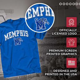 Memphis Tigers Memphis Tigers NCAA Adult Gameday Cotton T-Shirt
