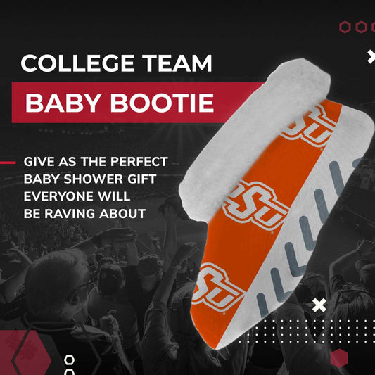 Oklahoma State Cowboys Oklahoma State Cowboys College Baby Booties Infant Boys Girls Cozy Slipper Socks