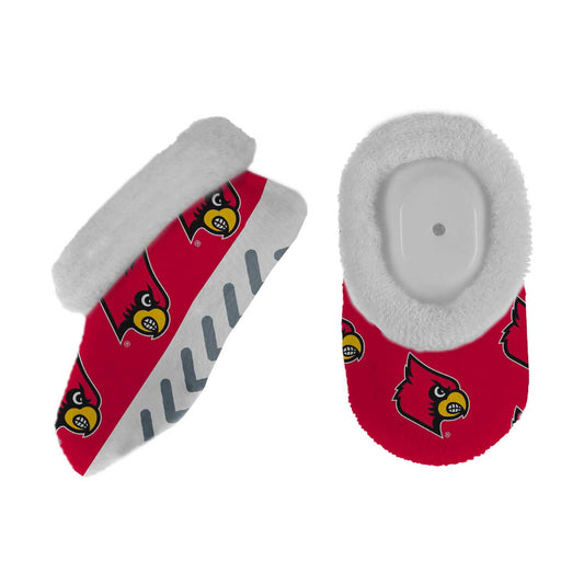 Louisville Cardinals Louisville Cardinals College Baby Booties Infant Boys Girls Cozy Slipper Socks