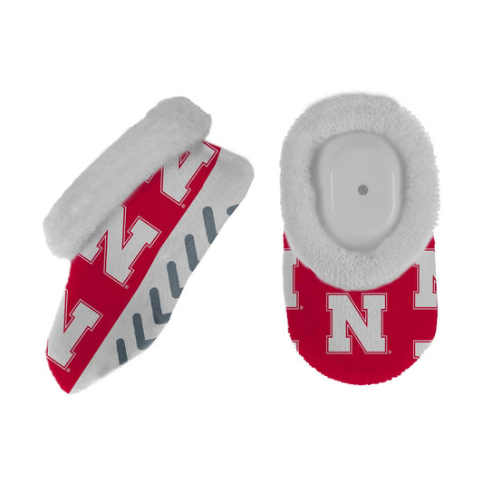 Nebraska Cornhuskers Nebraska Cornhuskers College Baby Booties Infant Boys Girls Cozy Slipper Socks