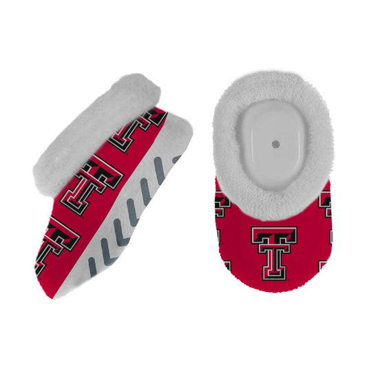 Texas Tech Red Raiders Texas Tech Red Raiders College Baby Booties Infant Boys Girls Cozy Slipper Socks
