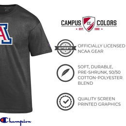 Arizona Wildcats Arizona Wildcats Champion Adult NCAA Soft Style Mascot Tagless T-Shirt