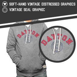 Dayton Flyers Dayton Flyers College Gray University Seal Hooded Sweatshirt