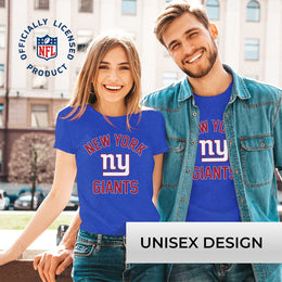 New York Giants NFL Gameday Adult Pro Football T-Shirt - Royal
