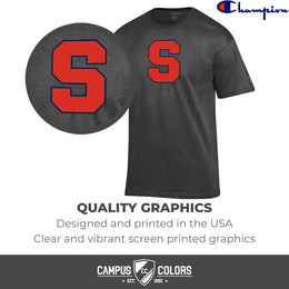 Syracuse Orange Syracuse Orange Champion Adult NCAA Soft Style Mascot Tagless T-Shirt