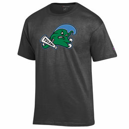 Tulane Green Wave Tulane Green Wave Champion Adult NCAA Soft Style Mascot Tagless T-Shirt