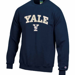 Yale Bulldogs Yale Bulldogs Adult Tackle Twill Crewneck