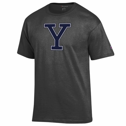 Yale Bulldogs Yale Bulldogs Champion Adult NCAA Soft Style Mascot Tagless T-Shirt